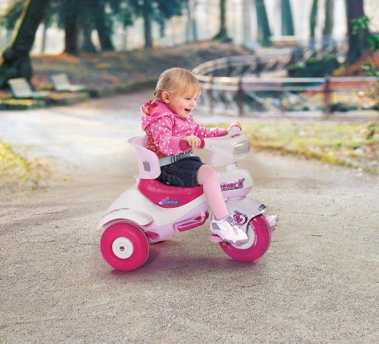 Dětská šlapací vozítko Cucciolo Pink Peg Perego